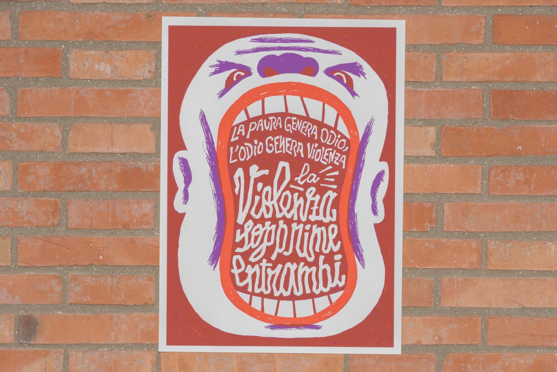La violenza sopprime entrambi — Poster - 3