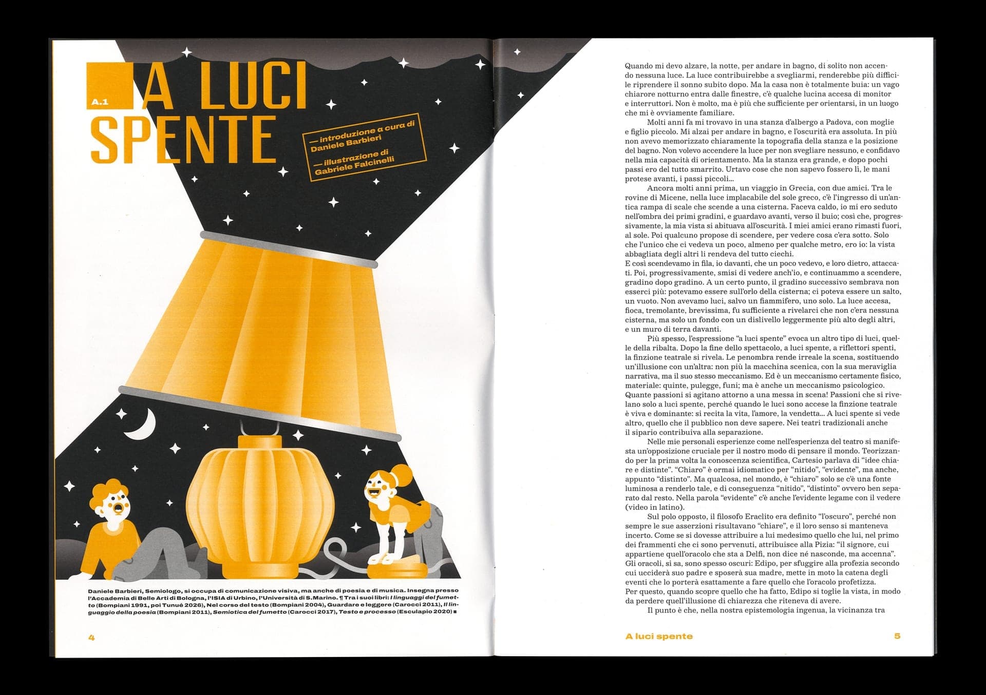 Magazzino magazine — Issue n.2 A LUCI SPENTE - 4