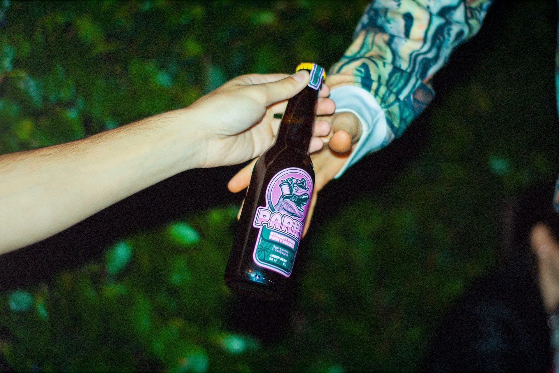 Parky — Beer label - 2
